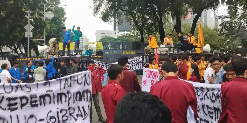 Polda Metro Jaya Imbau Warga Hindari Monas Saat Aksi Mahasiswa