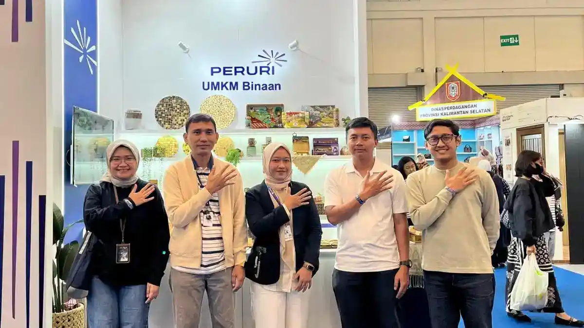 Dua UMKM Binaan Peruri Jajaki Peluang Ekspor di TEI 2026
