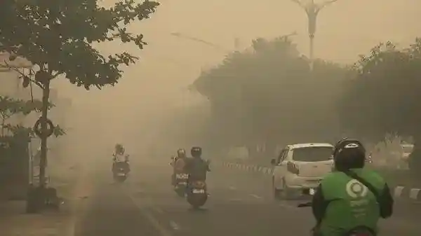 Kabut Karhutla Menyelimuti Palangka Raya, Kasus ISPA Tembus 11.276