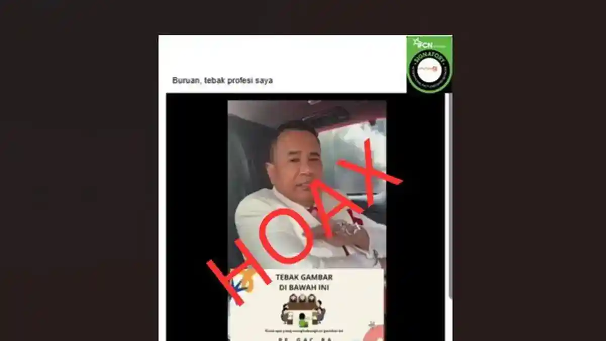 Video Kuis Rp100 Juta yang Mengatasnamakan Hotman Paris Terindikasi Hoaks