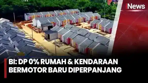 BI Pertahankan Skema DP Nol Persen Properti dan Kendaraan hingga Akhir 2027