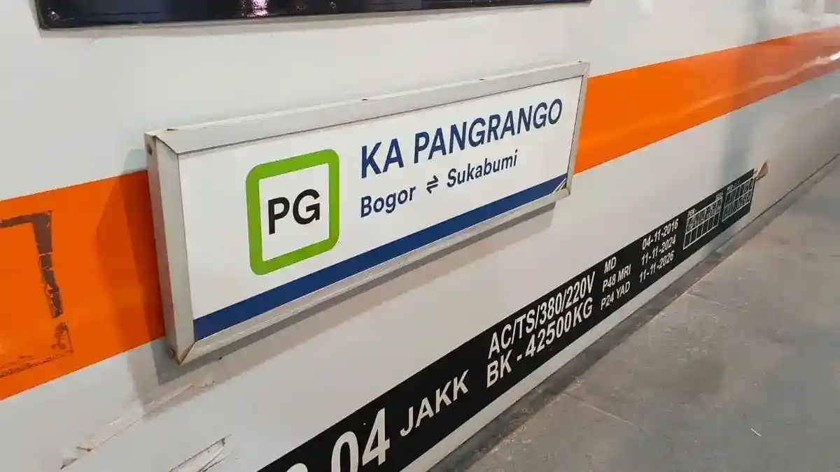 Dua Warga Tertemper KA Pangrango di Jalur Bogor–Sukabumi dalam Selang Kurang dari Empat Jam