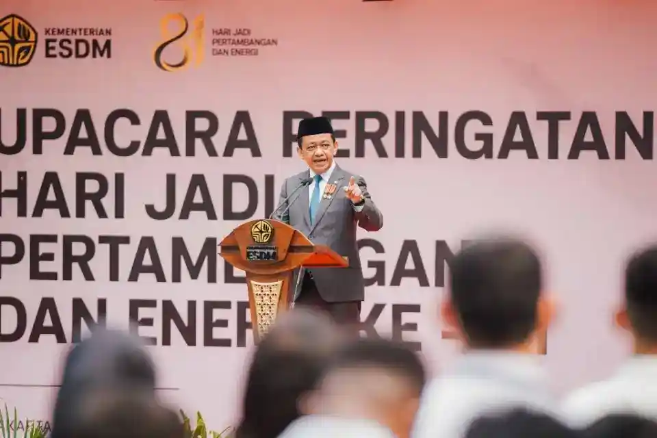 Bahlil Dorong PNBP ESDM 2026 Menjadi Rp165 Triliun