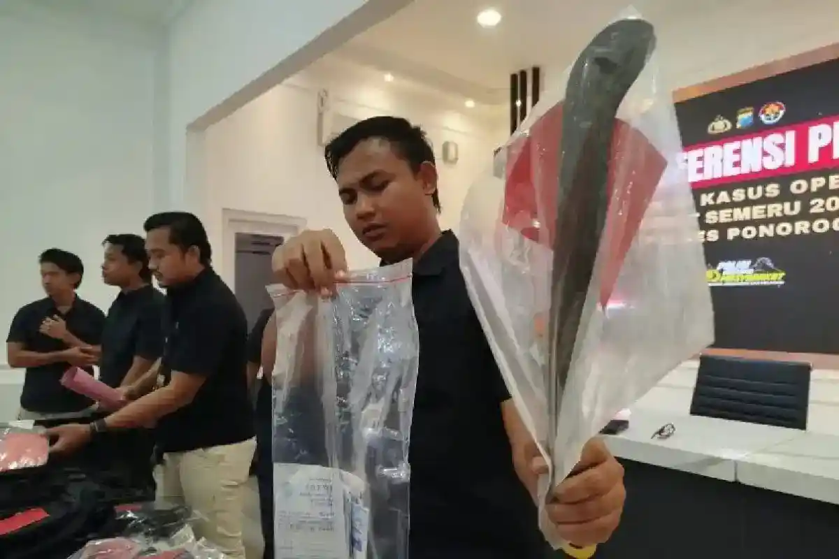 Pencurian Emas 209,72 Gram di Ponorogo Terungkap, Dua Terduga Pelaku Ditangkap