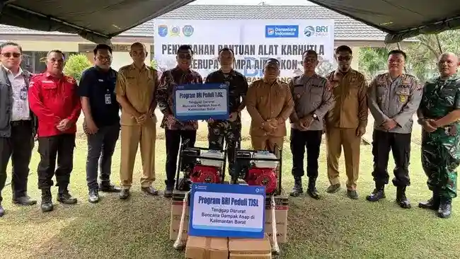 Dukungan Peralatan dan Kesehatan untuk Penanganan Karhutla di Kalimantan Barat