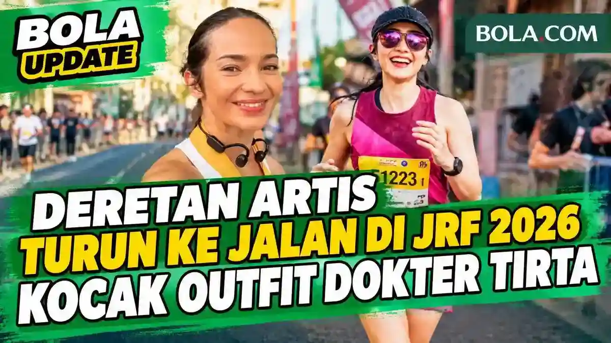 JRF 2026 di Senayan: Selebritas dan Pejabat Ikut Meramaikan Lomba Lari