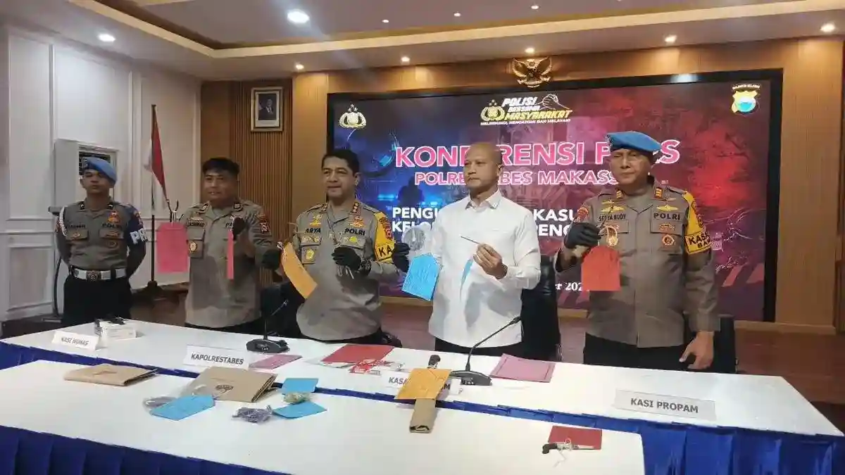 Tujuh Remaja Ditangkap Usai Anggota TNI AU Terkena Busur di Makassar