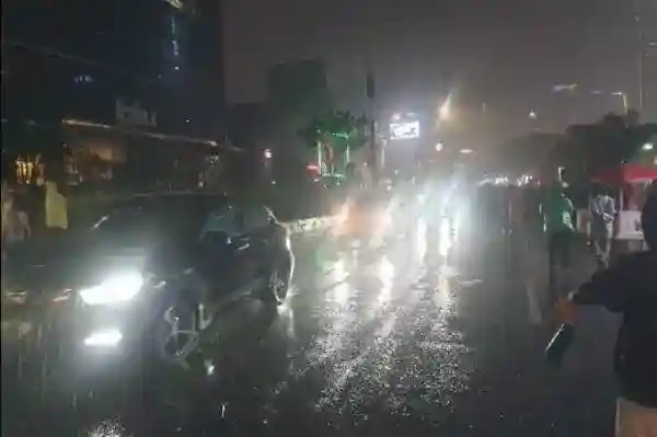 Aksi 28 Oktober Mereda, Satu Lajur Menuju Bundaran HI Kembali Dibuka