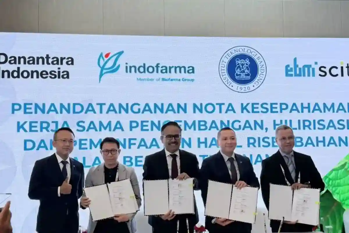 Kolaborasi ITB, Danantara, dan Indofarma Garap Bahan Baku Obat dari Kekayaan Alam Indonesia