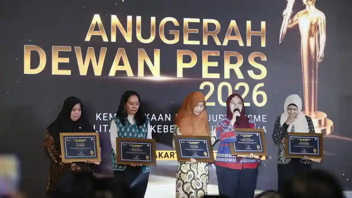 Penghormatan bagi Lima Jurnalis Hilang Kontak dalam Anugerah Dewan Pers 2026