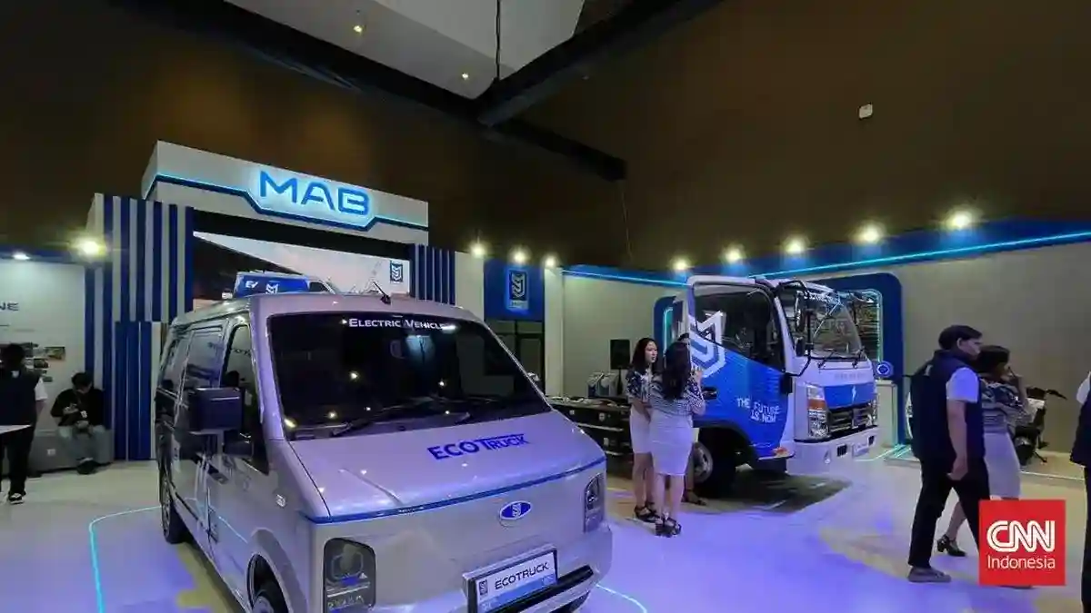 MAB Pamerkan Kendaraan Listrik Komersial untuk Logistik, Perkebunan, dan Tambang