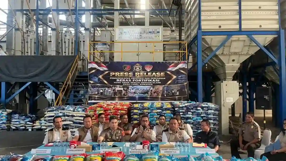 Polisi Selidiki Dugaan Ketidaksesuaian Label Empat Merek Beras Fortifikasi