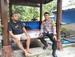 Bhabinkamtibmas Sukamulya Sambang Warga, Sampaikan Pesan Kamtibmas Jelang Nataru