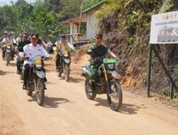 Kasum TNI Tinjau Pembangunan Hunian Sementara di Desa Napa Tapanuli Selatan