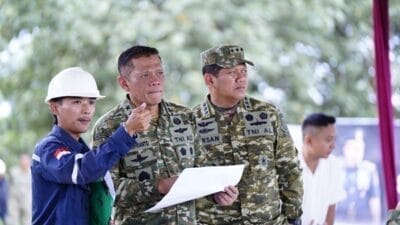 Panglima TNI Tinjau Yonif TP 890/Gardha Sakti di Garut, Jawa Barat