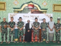 Kodim 1710/Mimika Gelar Peringatan Isra Mi’raj Nabi Muhammad SAW