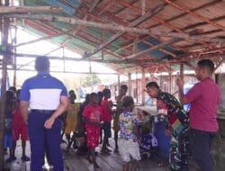 Peduli Dengan Generasi Penerus, Babinsa Koramil Mapurujaya Motivasi Anak-Anak Dalam Meraih Cita-Cita