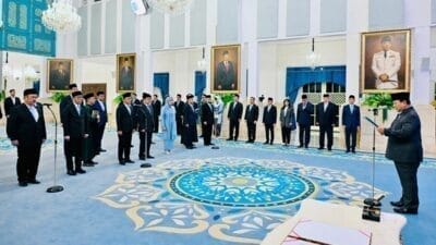 Panglima TNI Hadiri Pelantikan Pengurus Dewan Energi Nasional di Istana Negara