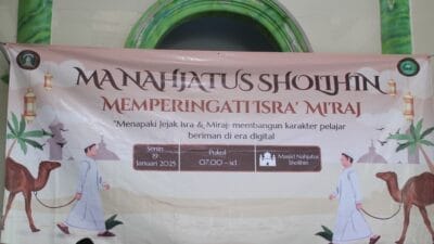 Isra' Mi'raj awal kewajiban sholat dan penting nya adab kepada guru disekolah