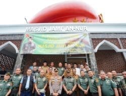 Panglima TNI Resmikan Masjid Kubah Baret Merah di Bandung Barat