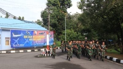 Pelihara Disiplin Dasar Prajurit, Lanud Sultan Hasanuddin Gelar Minggu Militer dengan Permildas