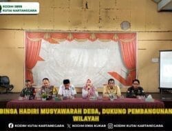 Babinsa Hadiri Musyawarah Desa, Dukung Pembangunan di Wilayah