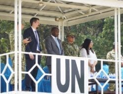 PMPP TNI Gelar Demonstrasi  EHAT-IED Di Hadapan Delegasi UNMAS