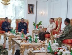 Perkuat Diplomasi Militer, Panglima TNI Bersama Menhan RI Terima Courtesy Call Kasau Pakistan