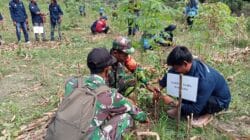 Peringatan HPN 2026, TNI, Insan Pers dan Elemen Masyarakat di Bojonegoro Tanam Ratusan Pohon Produktif
