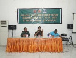 Satgas TMMD Ke-127 Kodim 1514/Morotai Gelar Penyuluhan Antikorupsi dan Pertanian di Desa Darame