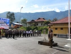 Kodim 1714/PJ Berpartisipasi Dalam Apel Gelar Pasukan Operasi Keselamatan Noken 2026 di Polres/PJ