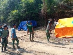 TNI AD Lanjutkan Progres Jembatan Penghubung Desa di Kecamatan Linge Aceh Tengah