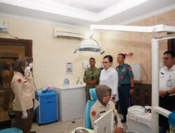 TNI Dukung Program Pemerintah, Wakapuskes TNI Tinjau Pelaksanaan CKG di FKTP Mabes TNI