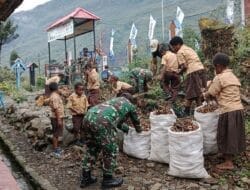 Sabtu Bersih Sekolahku, Kodim 1714/Puncak Jaya