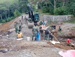 TNI AD Percepat Pemulihan Pascabencana, Infrastruktur Vital di Permata Capai 60 Persen