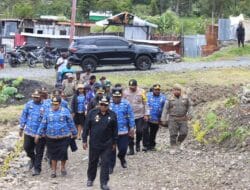 Dandim 1714/PJ Dukung Pemerintah Daerah Peresmian Gedung Lubung Pangan Dinas Ketahanan Pangan Kabupaten Puncak Jaya