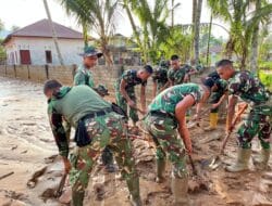 TNI AD Percepat Pemulihan Sekolah Terdampak Bencana di Tapanuli Tengah
