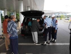 Satpom Lanud Sjamsudin Noor Gelar Operasi Gaktib Gabungan, Perketat Pengawasan Kendaraan di Bandara Internasional