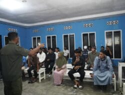 Satgas TMMD Ke-127 Kodim 1514/Morotai Gelar Penyuluhan Bahaya Radikalisme dan Kesehatan di Daruba Pantai