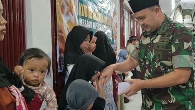 Kodim Bojonegoro Gelar Baksos, dan Bazar Murah dilokasi KDKMP Pungpungan Kalitidu