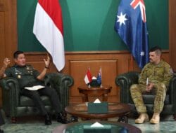Gubernur Akademi Militer Terima Courtesy Call Atase Darat Australia