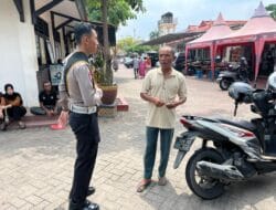 Tanpa Penindakan, Polisi Tuban Edukasi Warga Soal Lalu Lintas