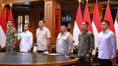 Panglima TNI Dampingi Presiden RI Resmikan 218 Jembatan untuk Perkuat Konektivitas Nasional