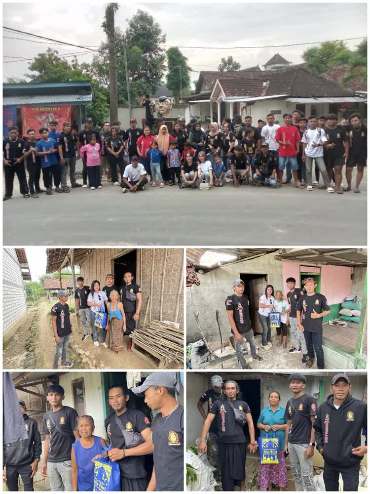 Kegiatan Sosial Laskar Ronggolawe Nusantara Disambut Antusias Warga Desa Klumpit