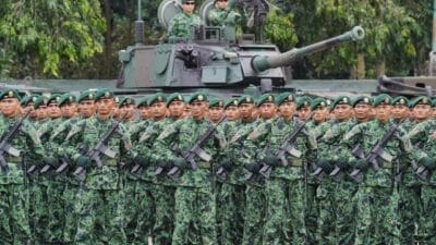 Pimpin Upacara HUT ke-65 Kostrad, Panglima TNI Tegaskan Peran Strategis Kostrad Jaga NKRI