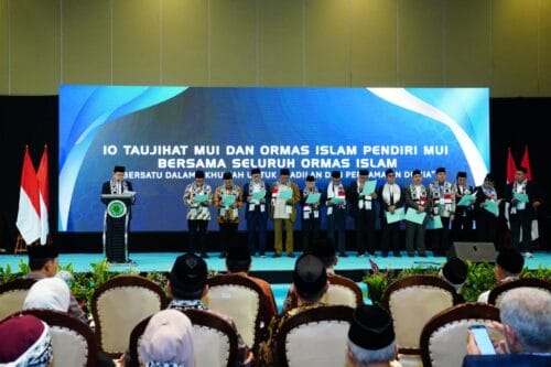 Panglima TNI Hadiri Silaturahmi Nasional Ormas Islam dan Halal Bihalal Idul Fitri 1447 H MUI