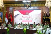 Perkuat Silaturahmi, Panglima TNI Hadiri Pertemuan Purnawirawan TNI di Kemhan