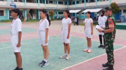 Personel Kodim 1710/Mimika Berpartisipasi Aktif dalam Seleksi Paskibraka 2026