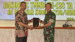Melalui Rakornis TMMD Ke-128, Dandim Mimika Perkokoh Kolaborasi untuk Pemerataan Pembangunan
