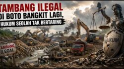 Tiga Excavator Disita, Tapi Tambang di Lumbang Jalan Terus: Siapa Bermain?